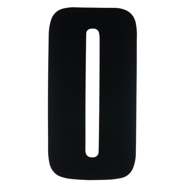 bike it Bike it 8 inch race numbers black - #0